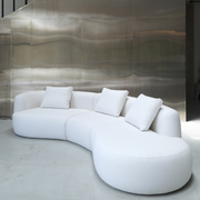 READY TO SHIP: The Eddy Curve Sofa (L.356xW.107xH.65 cm)